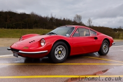Very shiny Ferrari Dino